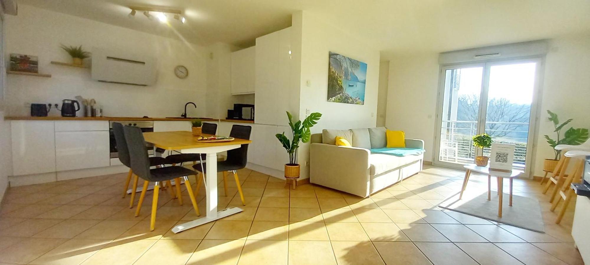 T2 De 56M2 - Geneve A 5 Min- Parking Prive Gratuit Apartamento Saint-Julien-en-Genevois Exterior foto