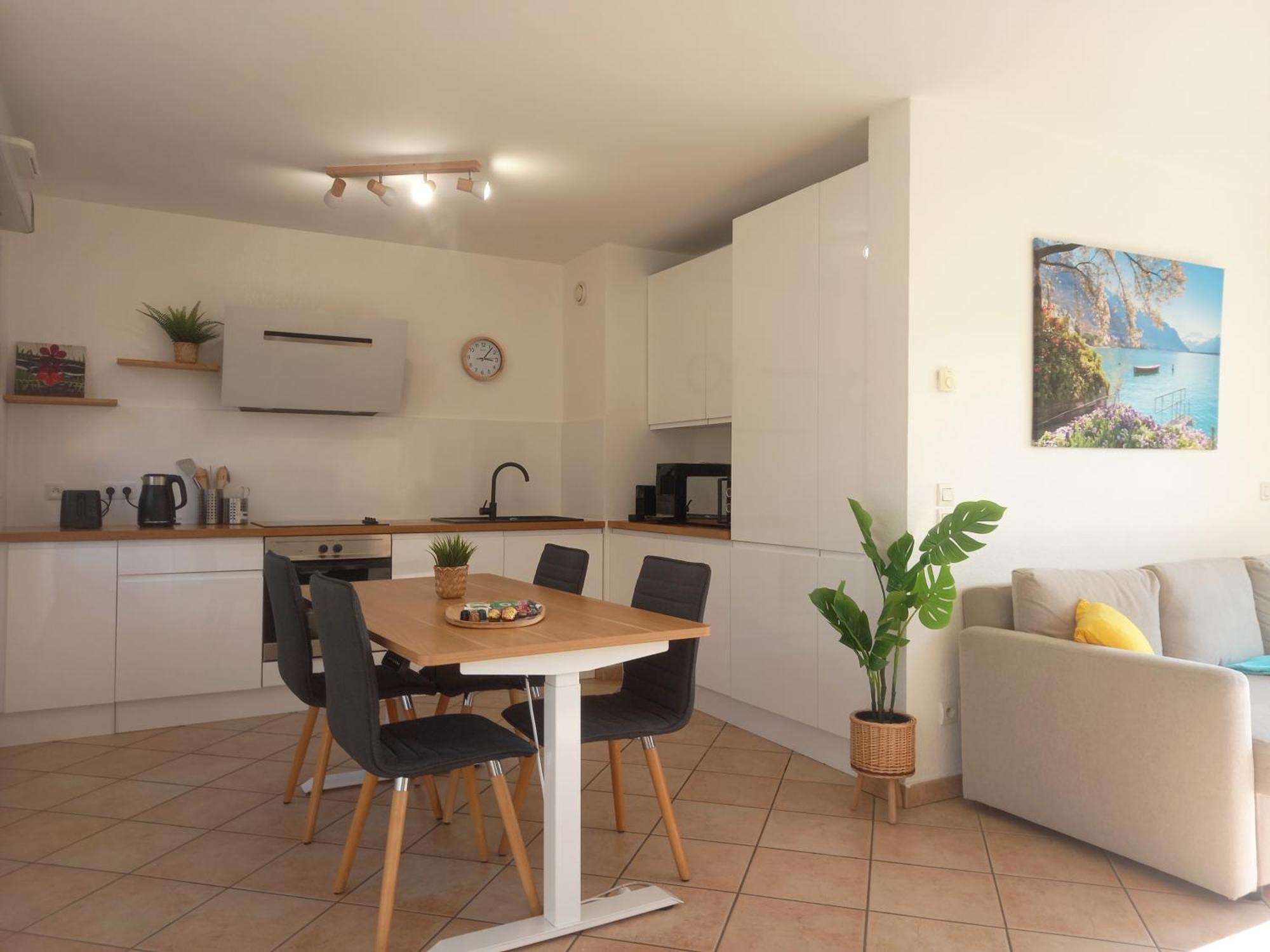 T2 De 56M2 - Geneve A 5 Min- Parking Prive Gratuit Apartamento Saint-Julien-en-Genevois Exterior foto